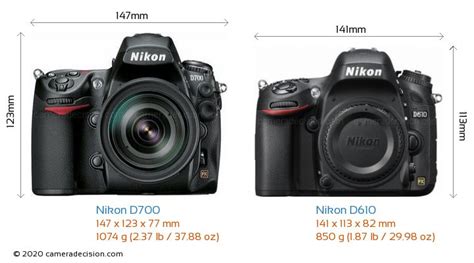 Nikon D700 vs Nikon D610 Karşılaştırma